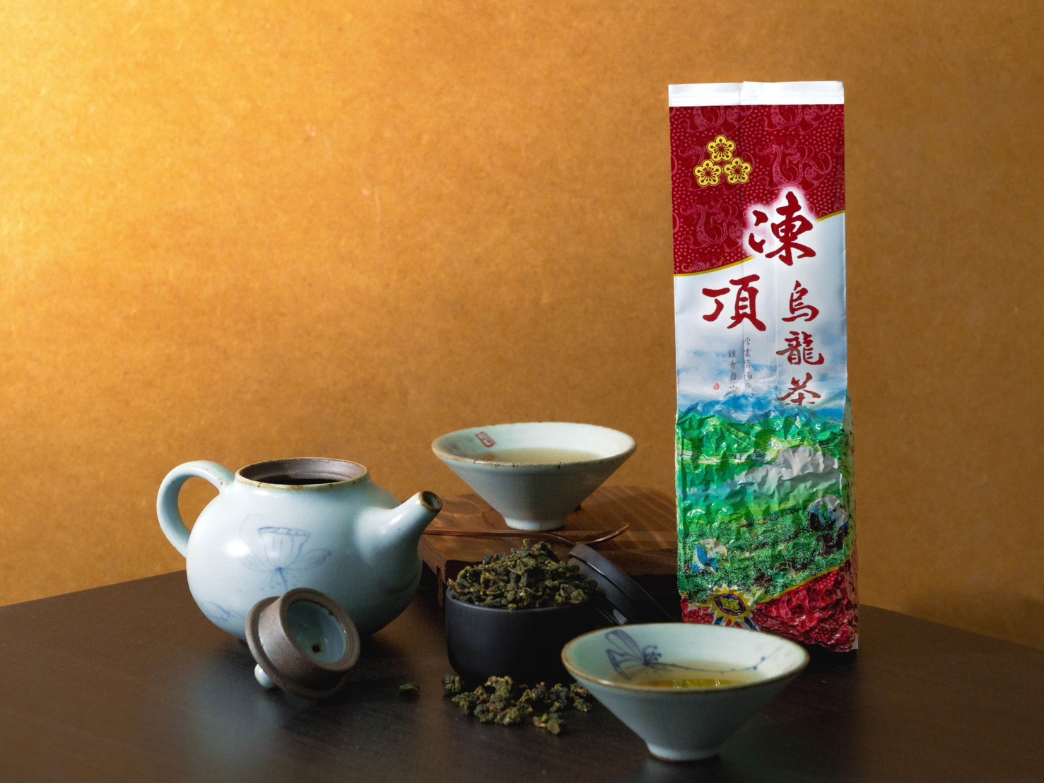 台灣凍頂烏龍茶葉